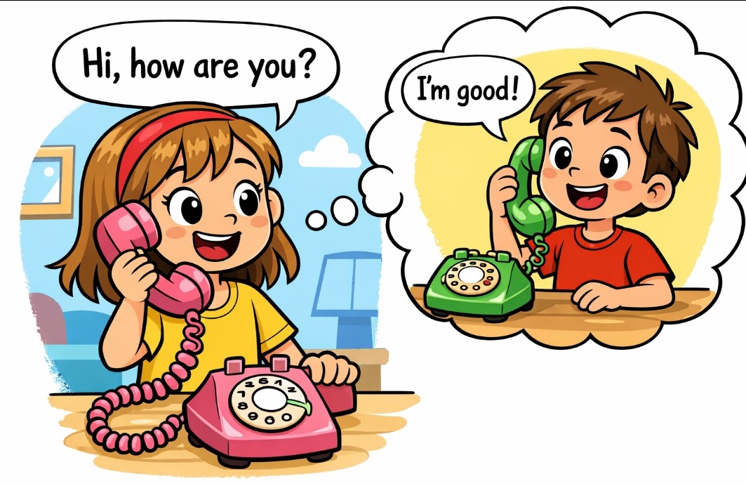 Hello! …. Do you wanna text? Or talk in-person?