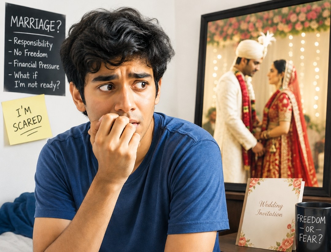 I don’t want to get married! … These modern hearts, with hesitant promises.