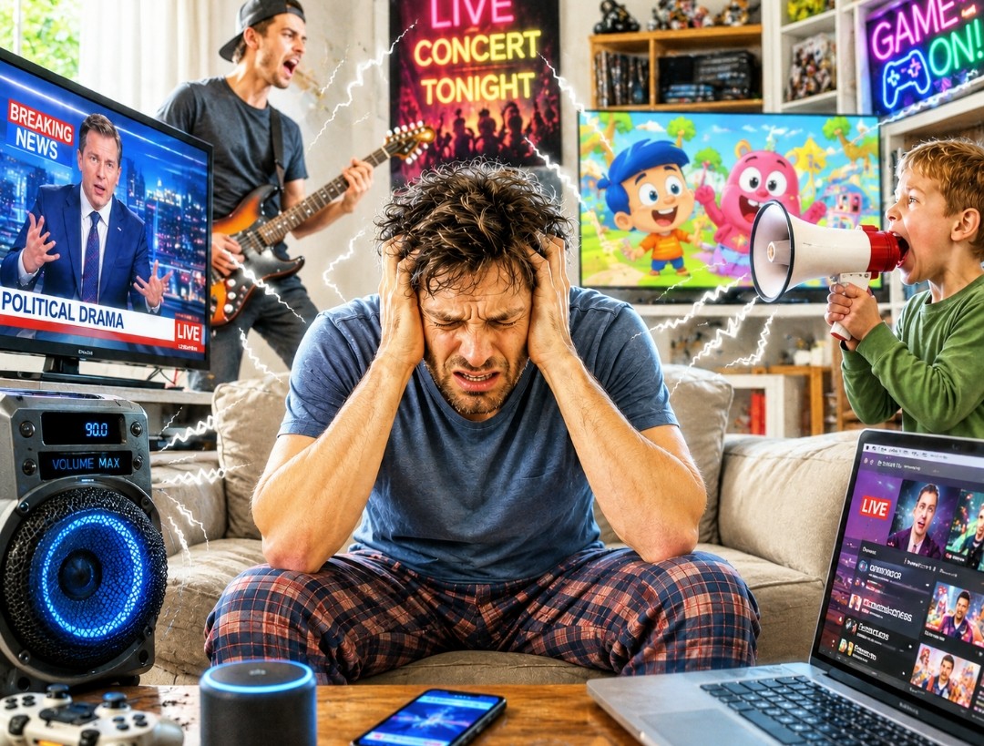 Entertainment everywhere – peace nowhere!